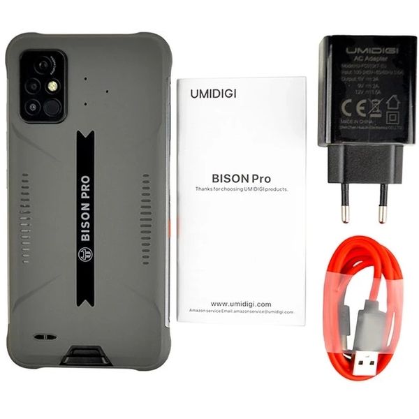 Захищений смартфон 6/128 Гб Umidigi Bison NFC камера 74 Mpx ubpro-10 фото