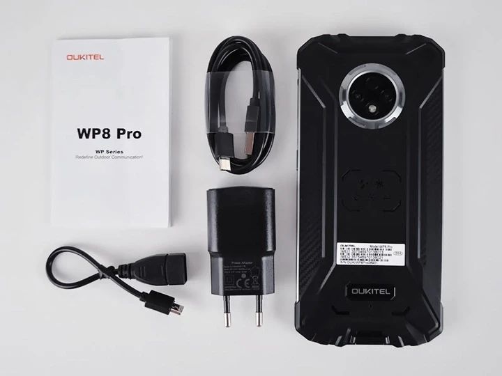 Oukitel WP8 PRO 4Gb 64 Gb, 6,49' екран, IP68 смартфон вологозахищений і невбивний owp8pro-2 фото