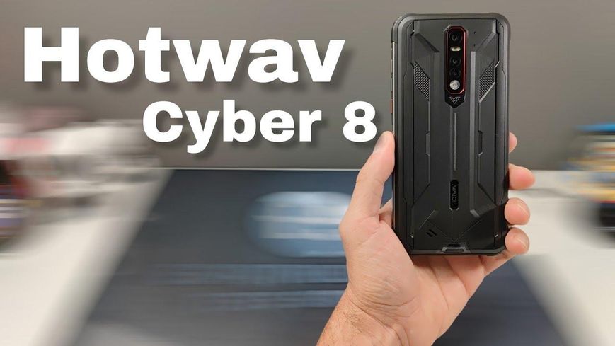 Міцний Смартфон HOTWAV 8280mAh Cyber 8 4GB/64Gb протиударний вологостійкий hcyber8-2 фото