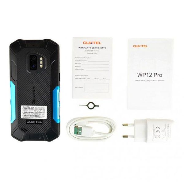 Смартфон Oukitel Wp12 Pro 4/64Gb 8 ядер NFC противоударный влагозащищенный owp12pro-2 фото