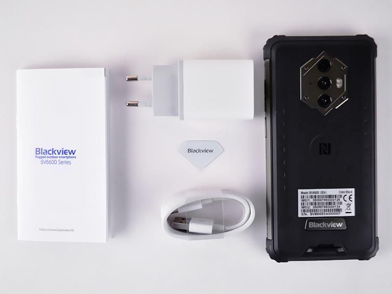 Blackview BV6600 8580 mAh Батарея, 4/64Gb, NFC, захищений смартфон IP69K bv6600e-5 фото